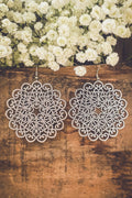 Evette Silver Drop Earrings
